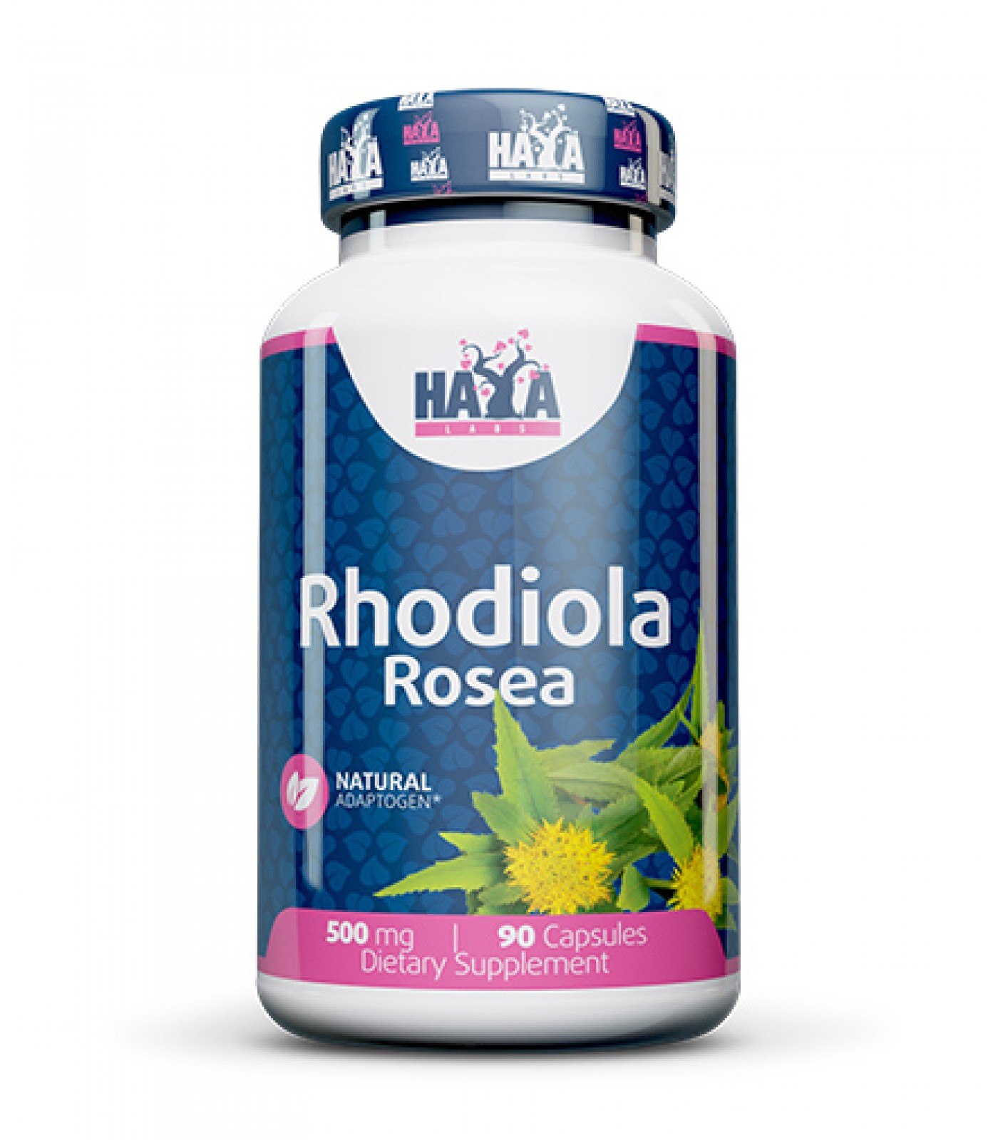 Haya Labs - Rhodiola Rosea Extract 500mg / 90 Caps.